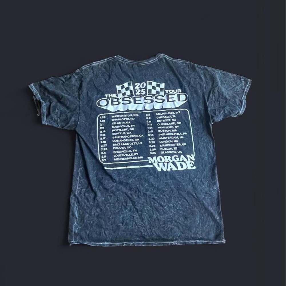 Morgan Wade Obsessed Tour Shirt Mens Large Black